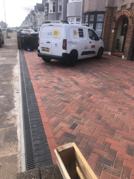New surface laid on a driveway in Whetstone